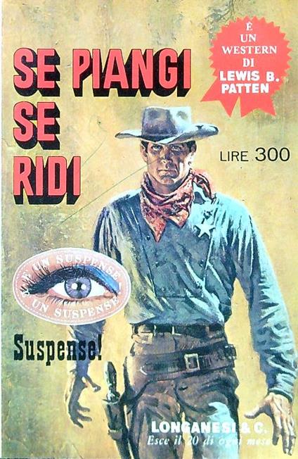 Se piangi se ridi - Lewis B. Patten - copertina