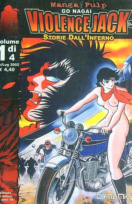 Violence Jack Storie dall'inferno 1 di 4 - Go Nagai - copertina
