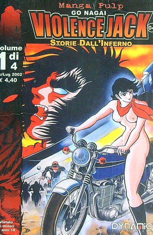 Violence Jack Storie dall'inferno 1 di 4 - Go Nagai - copertina
