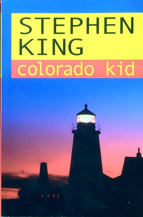 Colorado Kid - Stephen King - copertina