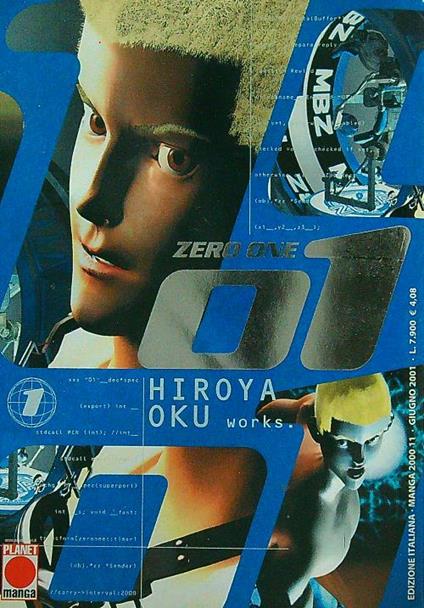 01 Zero one vol. 1 - Hiroya Oku - copertina