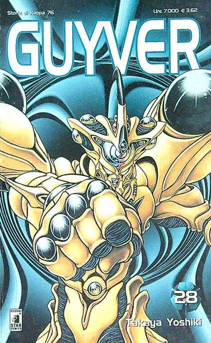 Guyver 28 - Takaya Yoshki - copertina