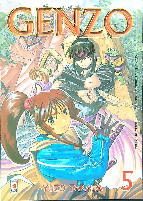 Genzo 5 - Yuzo Takada - copertina