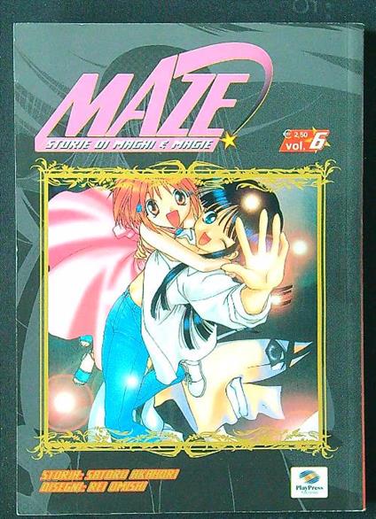Maze volume 6 - Akahori - copertina