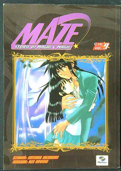 Maze volume 9 - Akahori - copertina
