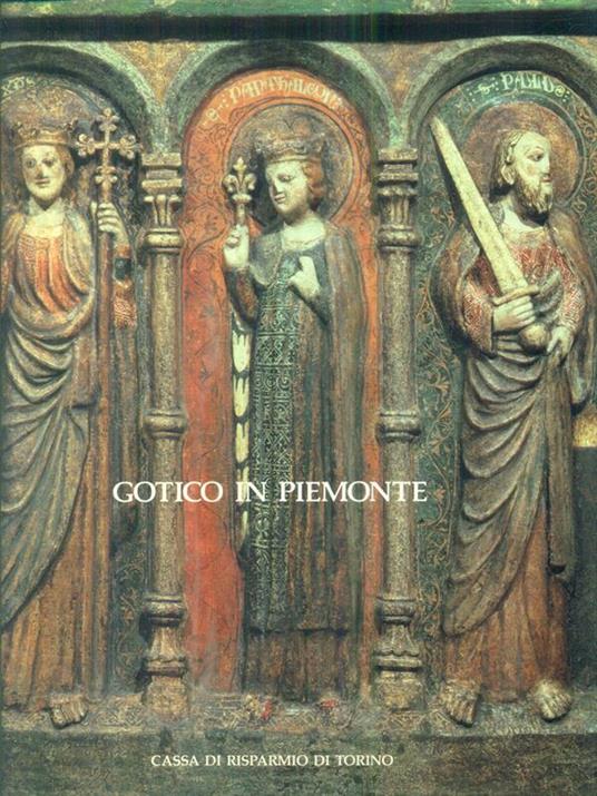 Gotico in Piemonte - Giovanni Romano - copertina
