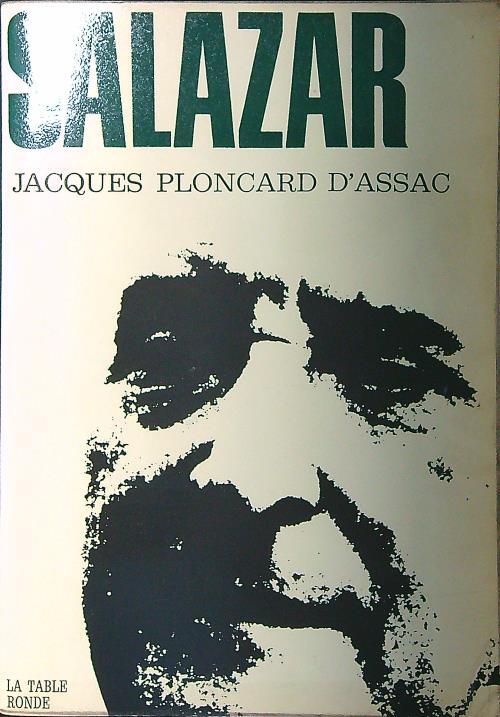 Salazar - Jacques Ploncard D'Assac - copertina