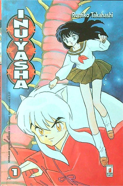 Inuyasha vol. 1 - Rumiko Takahashi - copertina