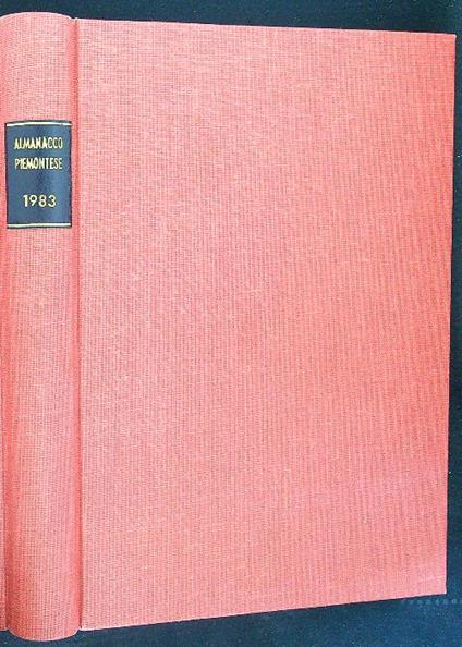 Almanacco Piemontese 1983 - copertina