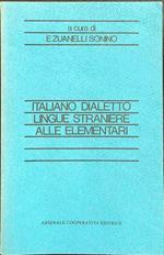 Italiano dialetto lingue straniere alle elementari