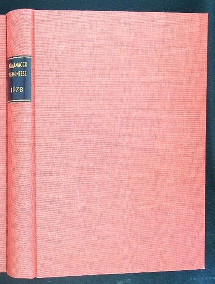 Almanacco Piemontese 1978 - copertina