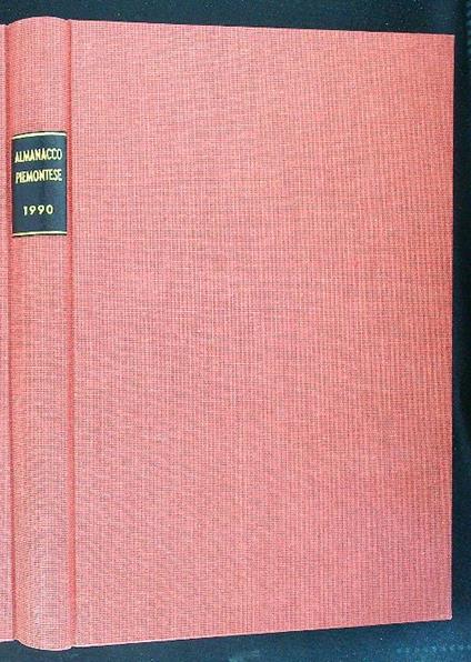 Almanacco Piemontese 1990 - copertina