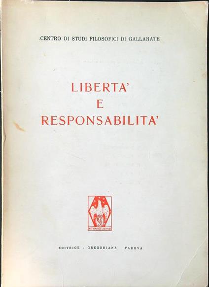 Libertà e responsabilità - copertina