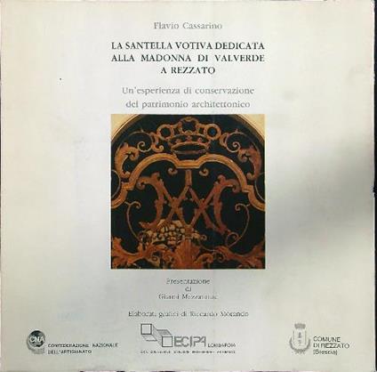 La santella votiva dedicata alla madonna di valverde a Rezzato - Flavio Cassarino - copertina
