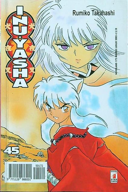 Inu Yasha 45 - Rumiko Takahashi - copertina