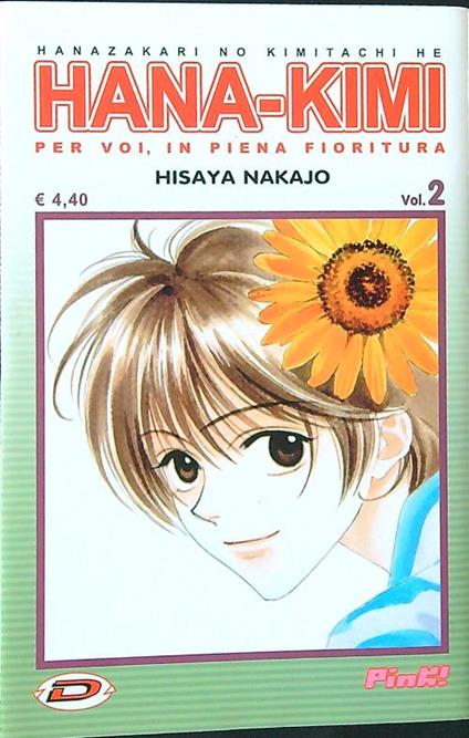 Hana-Kimi vol. 2 - Hisaya Nakajo - copertina