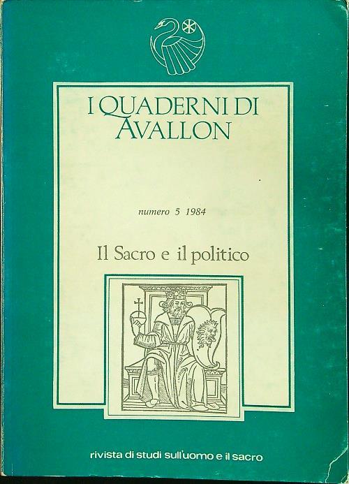 I quaderni di Avallon n. 5/1984 - copertina