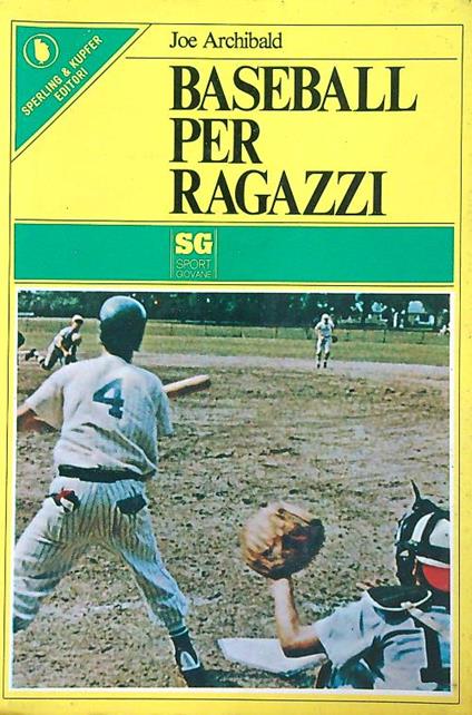 Baseball per ragazzi - Joe Archibald - copertina