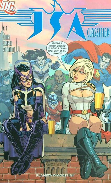 JSA: Classified n. 1 - Geoff Johns - copertina