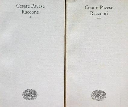 Racconti 2vv. - Cesare Pavese - copertina