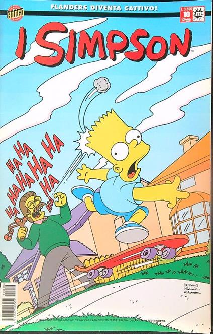 I Simpson n. 10/Febbraio 1999 - copertina