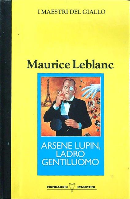 Arsene Lupin, ladro gentiluomo - Maurice Leblanc - copertina