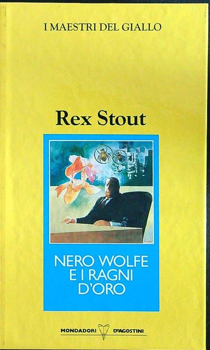 Nero Wolfe e i ragni d'oro - Rex Stout - copertina