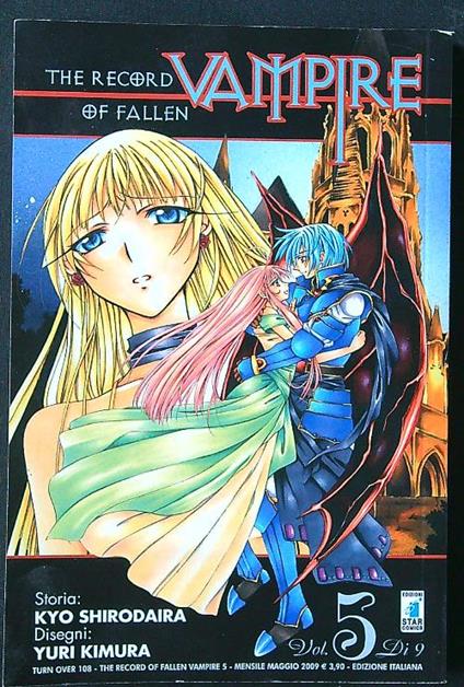 The record of fallen Vampire vol. 5 - Shirodaira - copertina