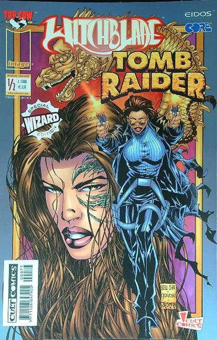 Witchblade/Tomb Raider  1-2/ luglio 2000 - copertina