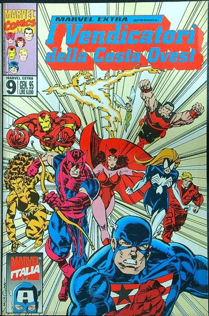 I vendicatori della costa ovest 9 - copertina