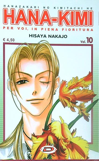 Hana kimi. Vol 10 - Hisaya Nakajo - copertina