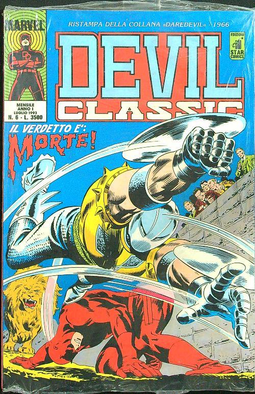 Devil classic 6/luglio 1993 Il verdetto è: morte! - copertina