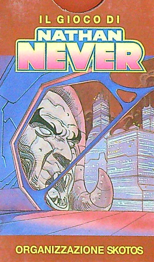 Il gioco di Nathan Never. Organizzazione Skotos - mazzo di carte