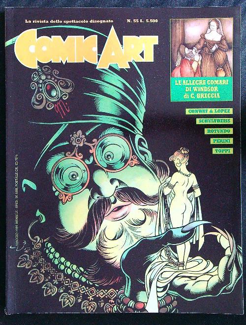 Comic art 55 maggio 1989 - copertina