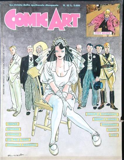 Comic Art n. 42/marzo 1988 - copertina