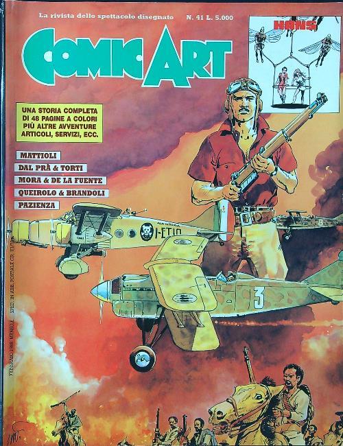 Comic Art n. 41/febbraio 1988 - copertina