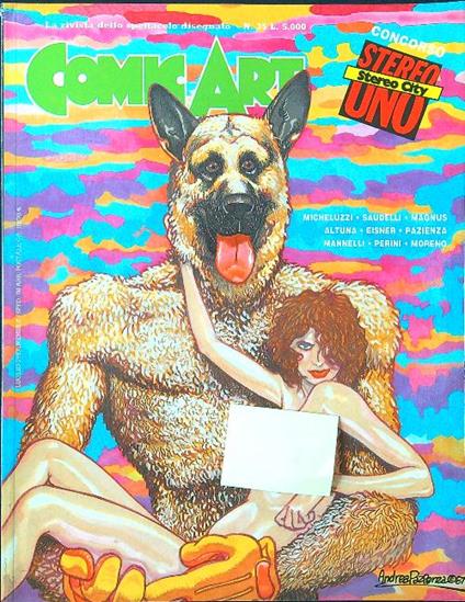 Comic Art n. 35/luglio 1987 - copertina