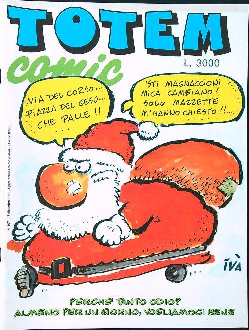 Totem n. 107/dicembre 1992 - copertina