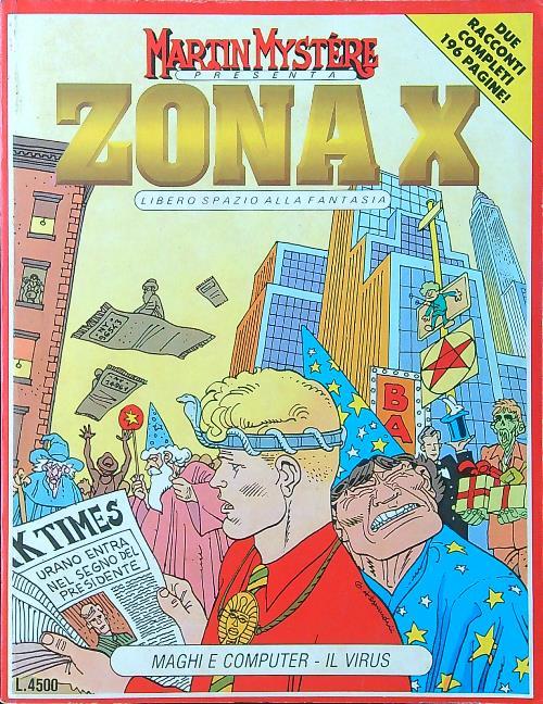 Zona X n. 4/maggio-agosto 1993 - copertina