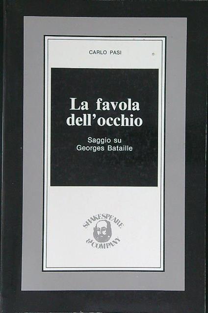 La  favola dell'occhio - Carlo Pasi - copertina