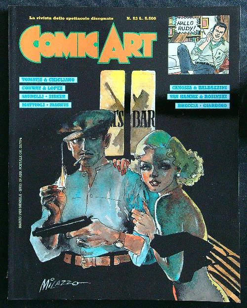 Comic art 53 marzo 1989 - copertina