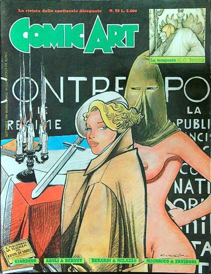 Comic art 59 settembre 1989 - copertina