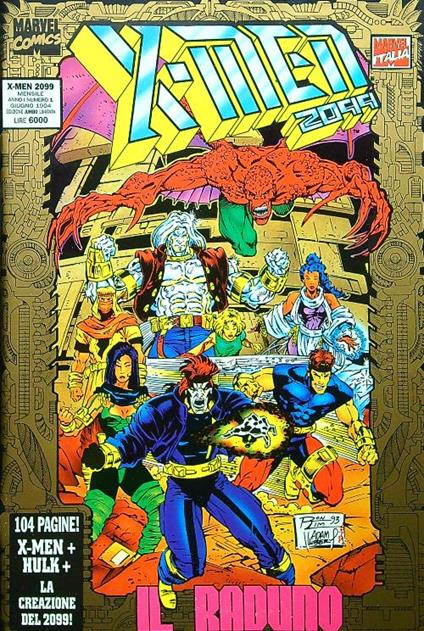 X-Men 2099 1/giugno 1994 edizione jumbo - copertina