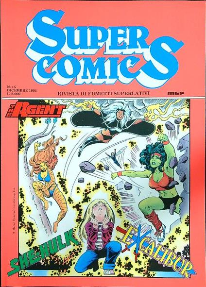 Super comics 15 dicembre 1991 - copertina