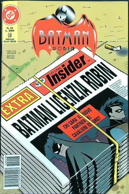 Batman & Robin n.26 marzo 1997 - copertina