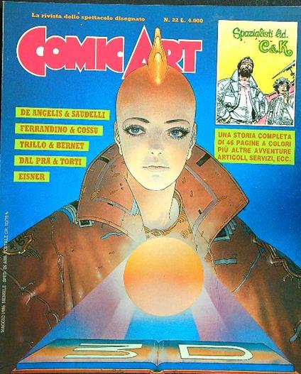 Comic art 22 maggio 1986 - copertina