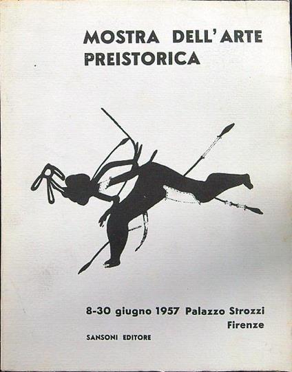 Mostra dell'arte preistorica - copertina