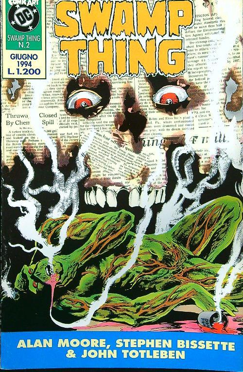 Swamp thing n. 2 giugno 1994 - copertina