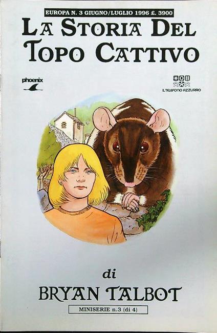 La storia del topo cattivo - Bryan Talbot - copertina
