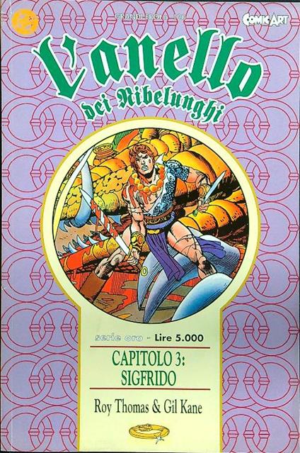 L' anello dei nibelunghi capitolo 3 Sigfrido - copertina